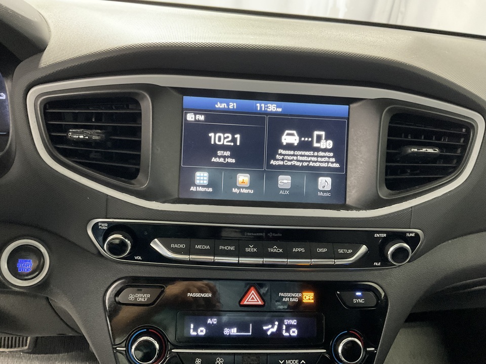 2017 Hyundai Ioniq Hybrid Blue