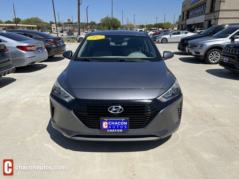 2017 Hyundai Ioniq Hybrid Blue