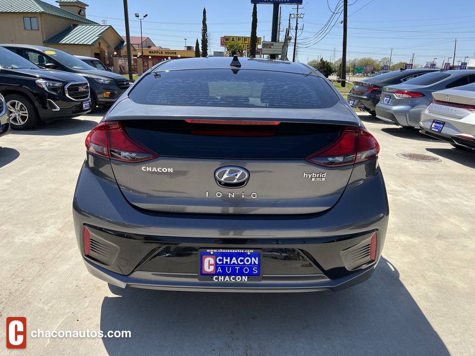 2017 Hyundai Ioniq Hybrid Blue