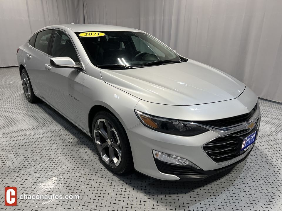 Used 2021 Chevrolet Malibu LT Sedan in Silver Ice Metallic For