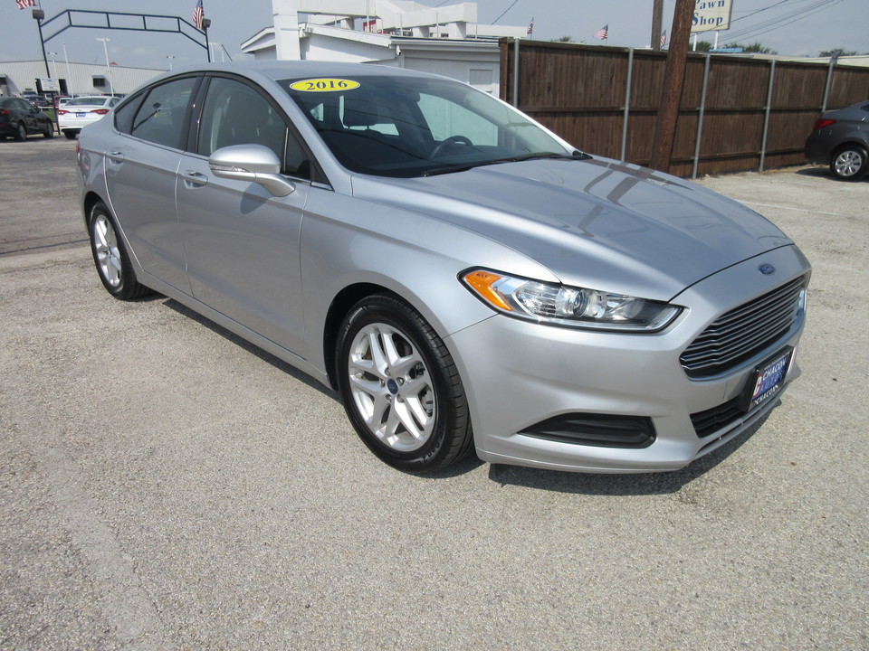 Used 2016 Ford Fusion In Carrollton, Tx ( W105097 ) 