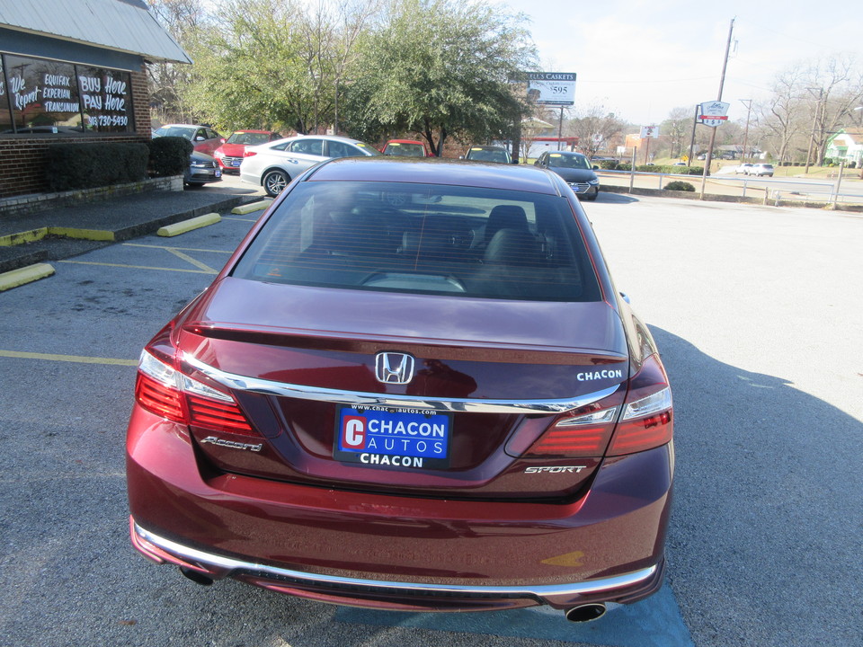 2016 Honda Accord Sport Sedan CVT