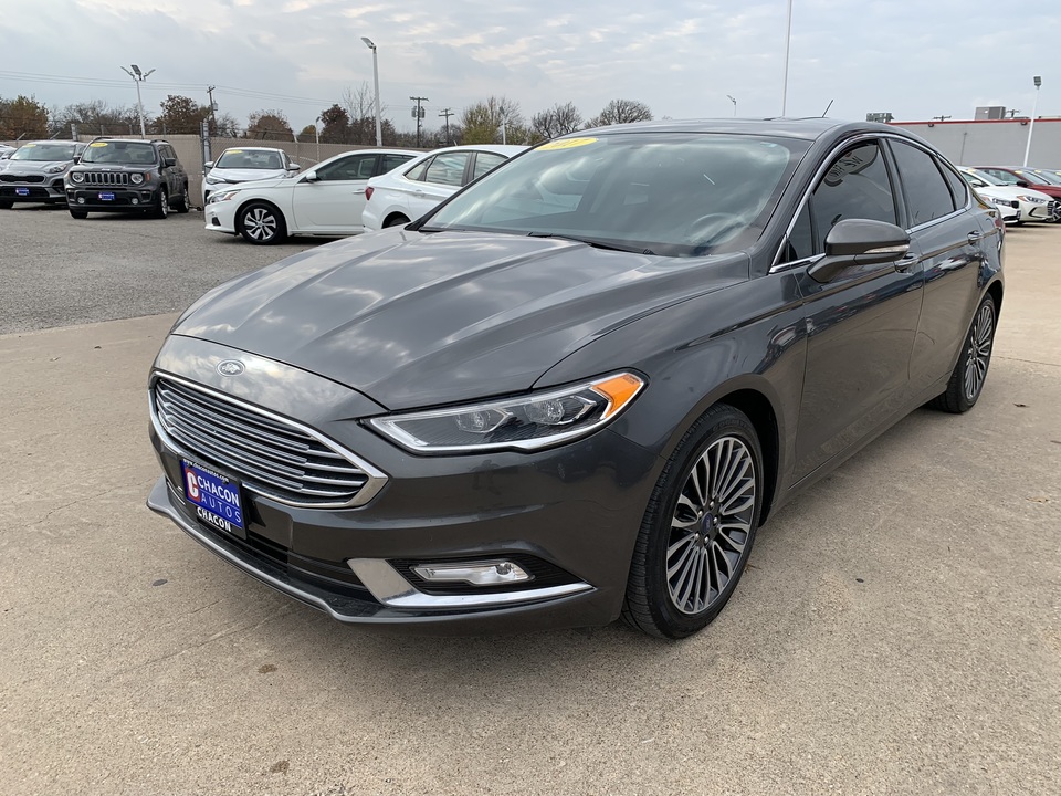 Used 2017 Ford Fusion Titanium for Sale - Chacon Autos