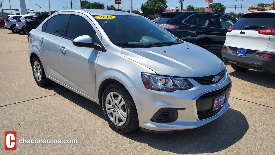 Used 2018 Chevrolet Sonic LS Sedan for Sale - Chacon Autos