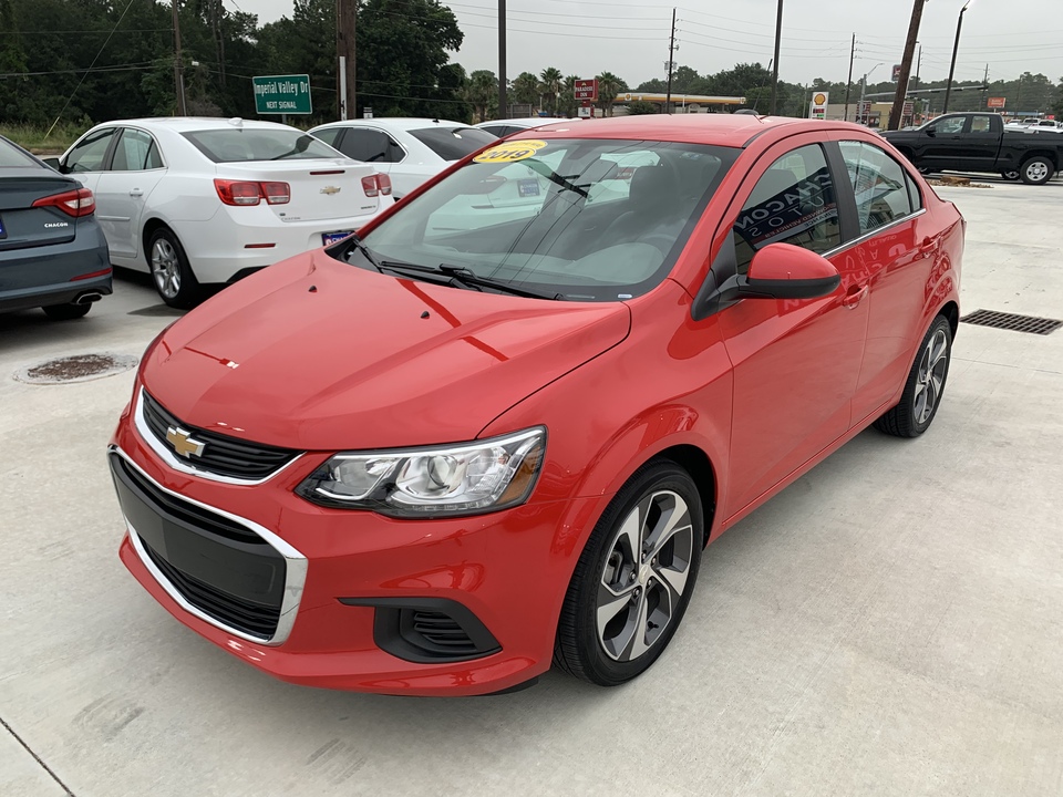Used 2019 Chevrolet Sonic Premier Auto Sedan for Sale Chacon Autos