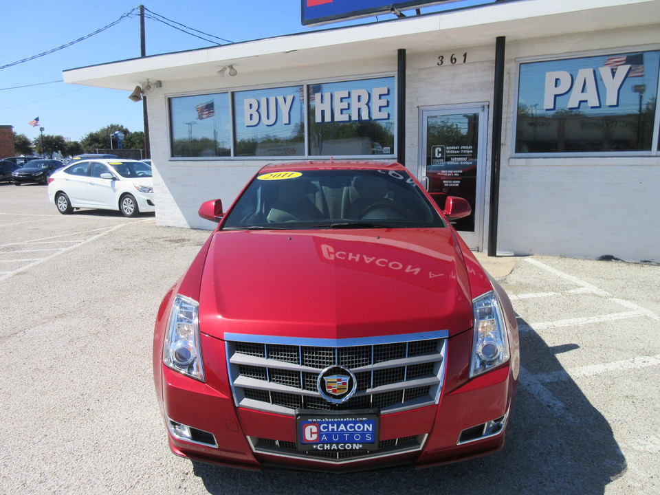 Used 2011 Cadillac CTS Performance Coupe for Sale - Chacon Autos