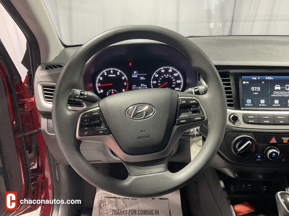 2022 Hyundai Accent SEL 4-Door 6A