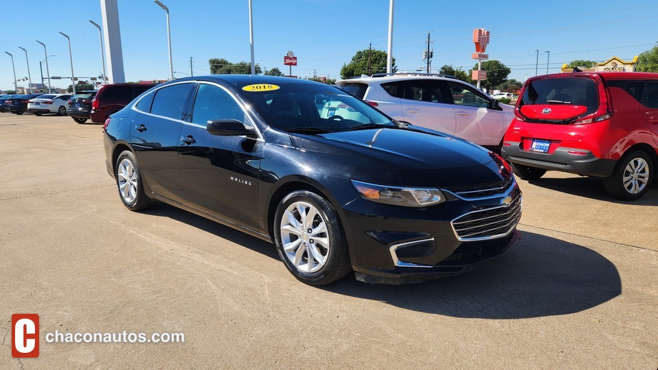 Used 2018 Chevrolet Malibu in Dallas, TX ( D166225 ) Chacon Autos