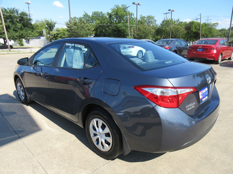 Used 2014 Toyota Corolla LE CVT for Sale - Chacon Autos