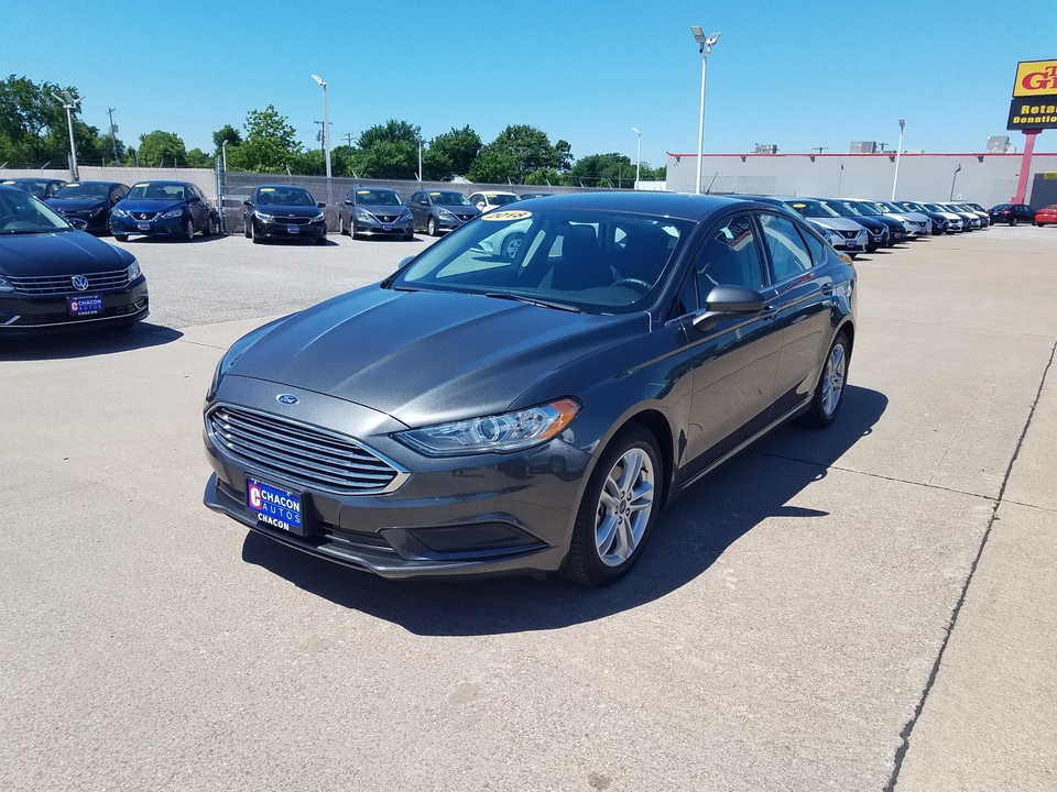 Used 2018 Ford Fusion SE for Sale - Chacon Autos