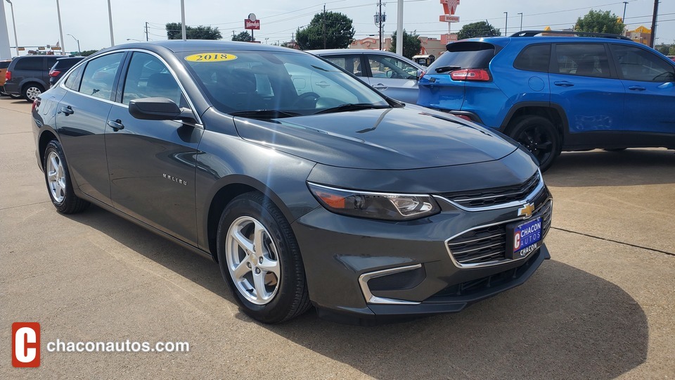 Used 2018 Chevrolet Malibu in Tyler, TX ( F203464 ) | Chacon Autos