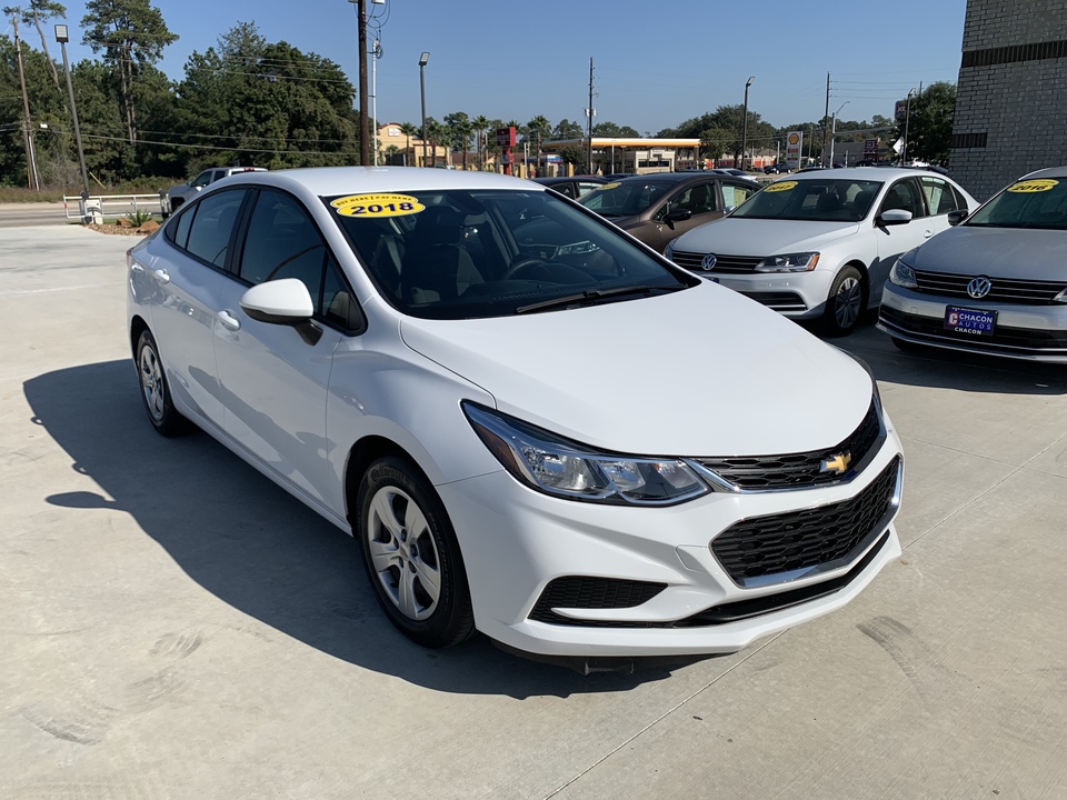 Used 2018 Chevrolet Cruze in Houston, TX ( T206846 ) | Chacon Autos