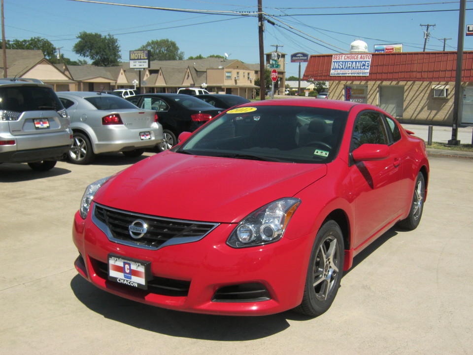 2012 Nissan Altima 2.5 S CVT Coupe