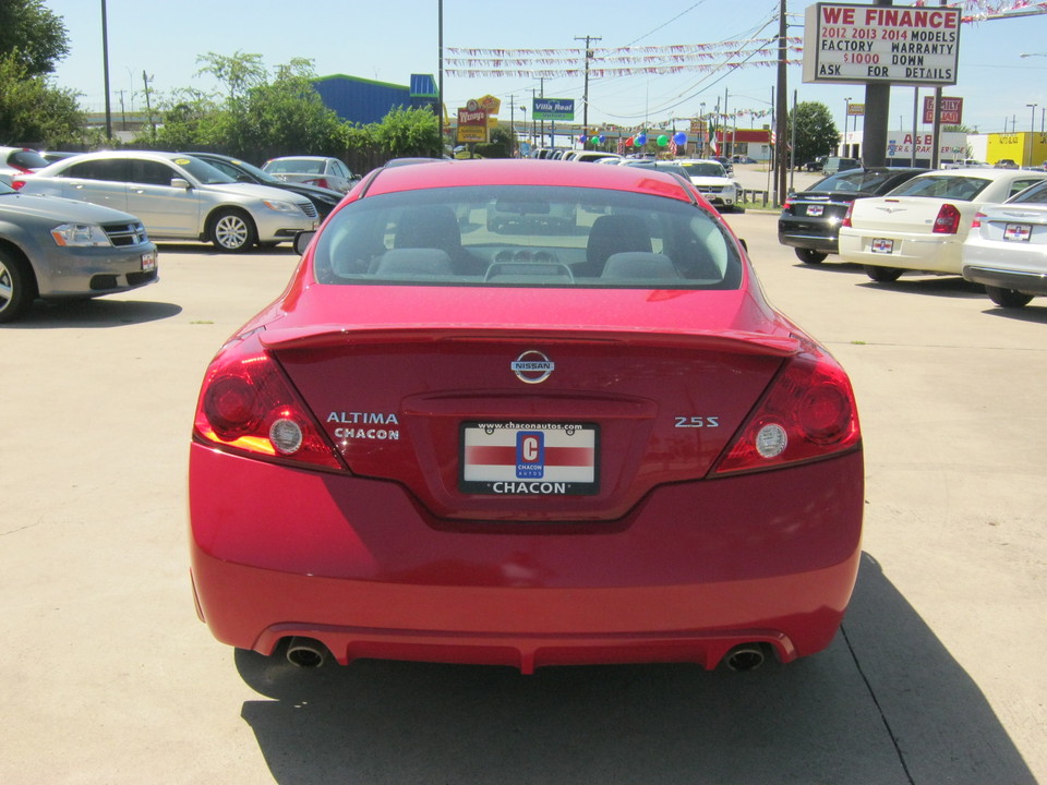 2012 Nissan Altima 2.5 S CVT Coupe