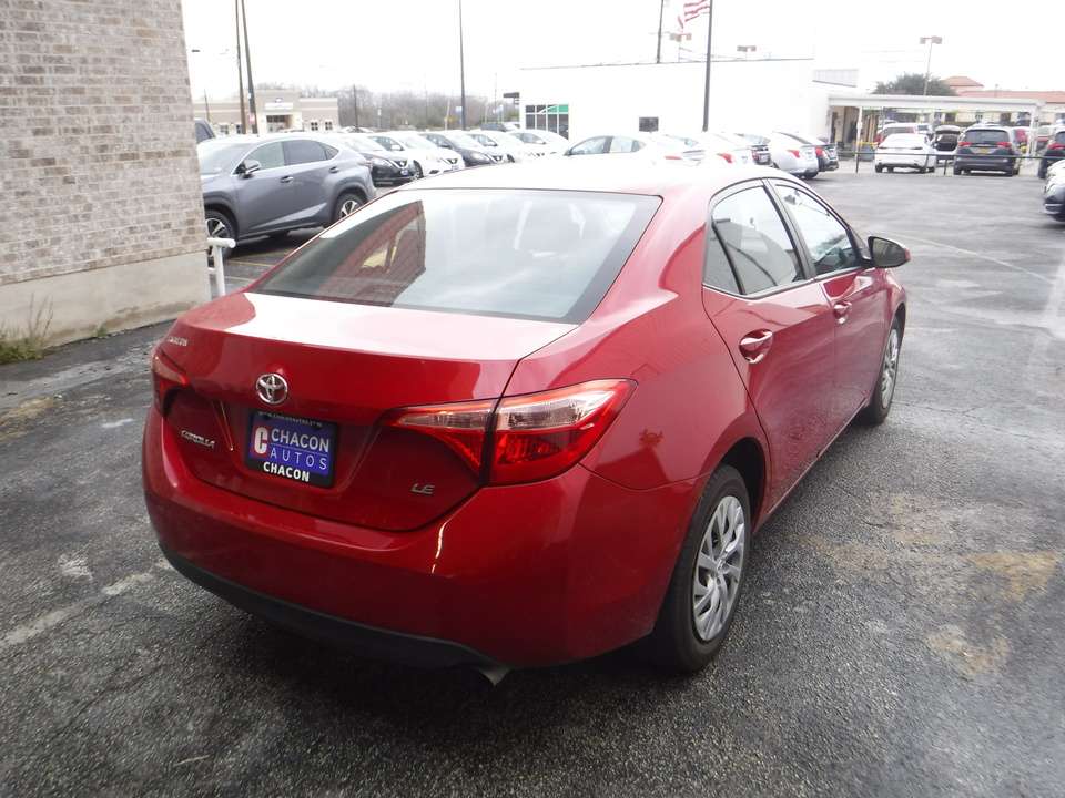 2019 Toyota Corolla LE CVT