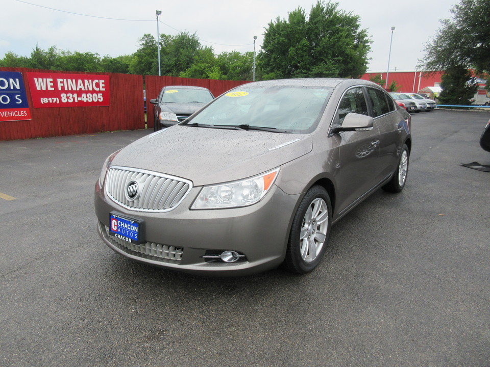 2012 Buick LaCrosse Leather Package