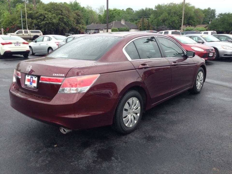 2012 Honda Accord LX Sedan AT