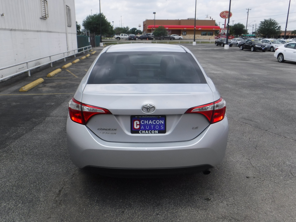 2015 Toyota Corolla LE CVT