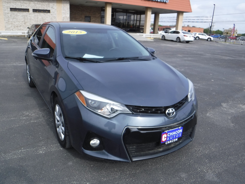 2015 Toyota Corolla S CVT