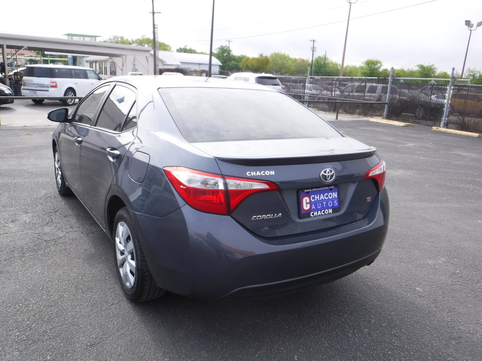 2015 Toyota Corolla S CVT