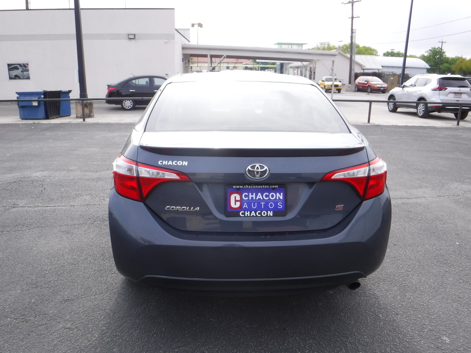 2015 Toyota Corolla S CVT