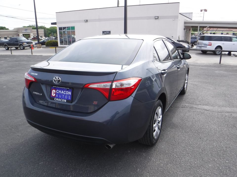 2015 Toyota Corolla S CVT