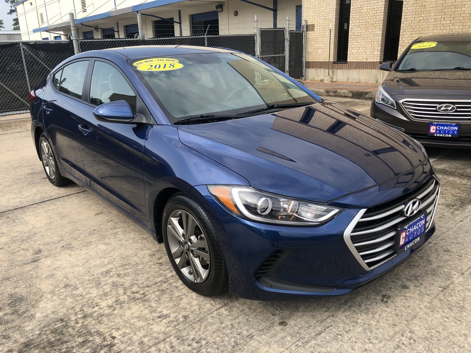 Used 2018 Hyundai Elantra Limited for Sale Chacon Autos