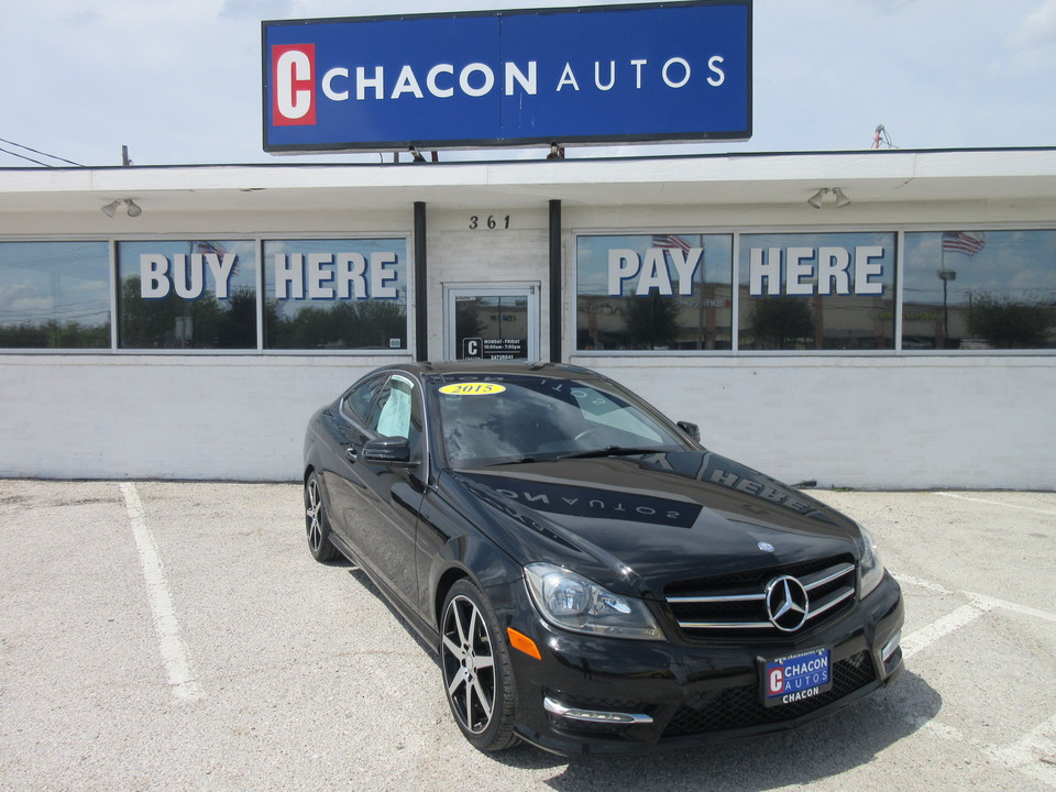 Used 2015 Mercedes Benz C Class C250 Coupe For Sale Chacon Autos