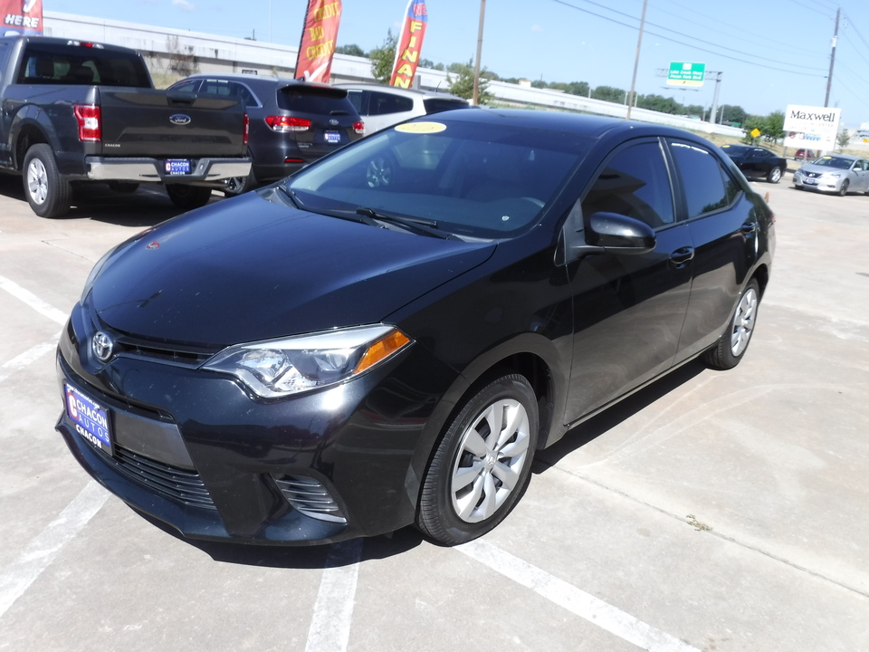 Used 2016 Toyota Corolla LE CVT for Sale Chacon Autos