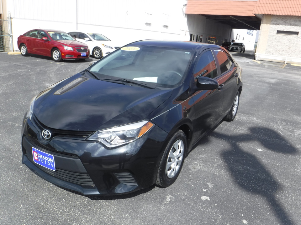 Used 2016 Toyota Corolla LE CVT for Sale - Chacon Autos