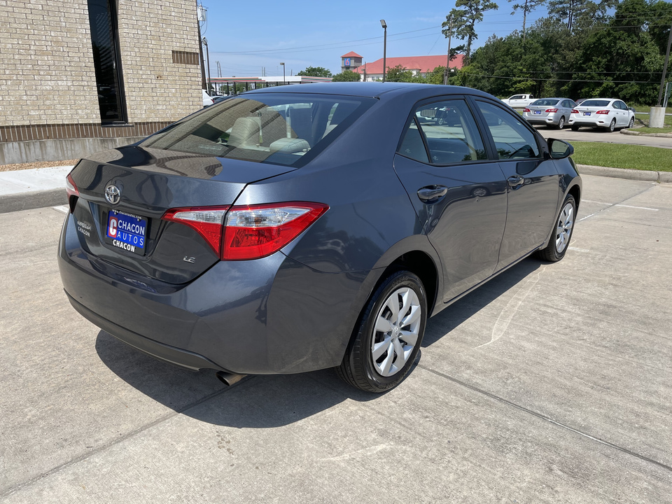 Used 2016 Toyota Corolla LE CVT for Sale - Chacon Autos