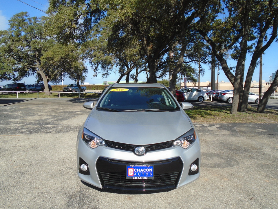 2016 Toyota Corolla S Plus CVT