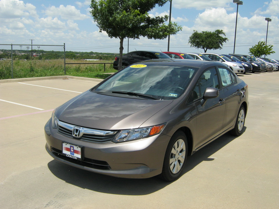 2012 Honda Civic LX Sedan 5-Speed AT