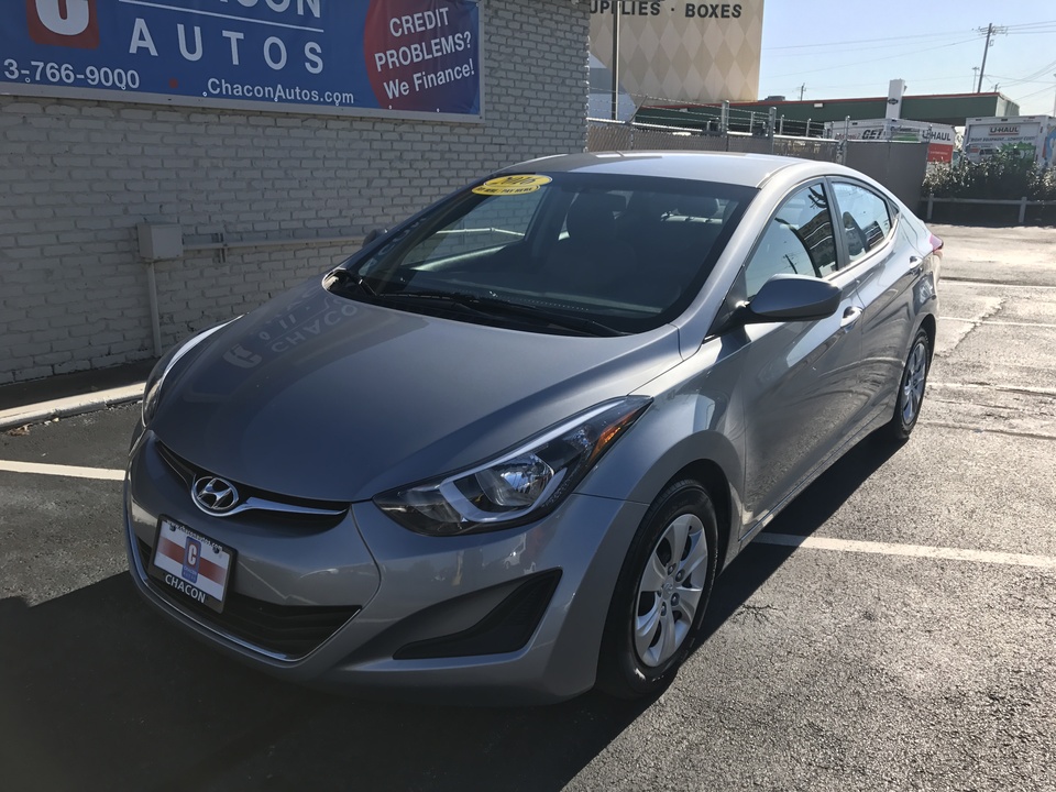 2016 Hyundai Elantra SE 6AT