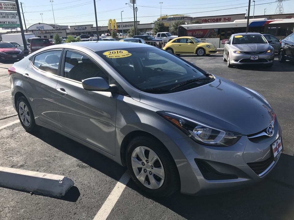 2016 Hyundai Elantra SE 6AT