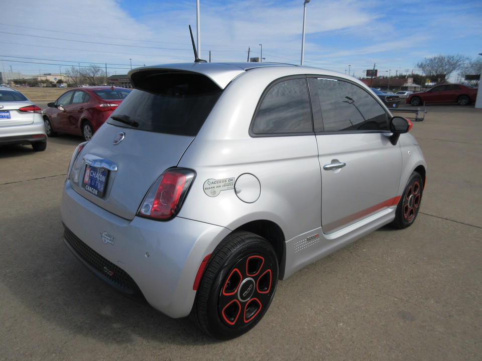 Used 2013 Fiat 500e Battery Electric Hatchback for Sale Chacon Autos