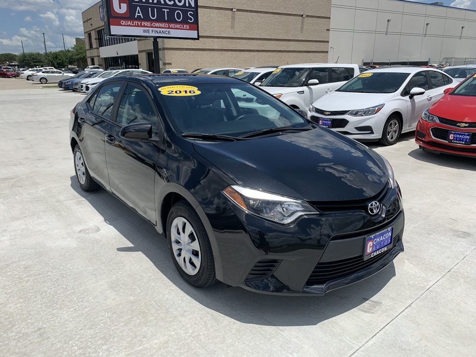 Used 2016 Toyota Corolla in Houston, TX ( U727748 ) | Chacon Autos