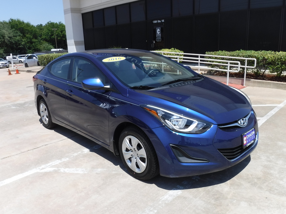 2016 Hyundai Elantra SE 6AT