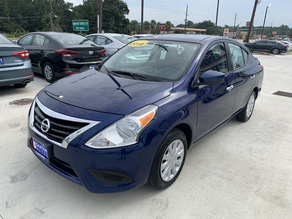 Used 2019 Nissan Versa 1 6 SV Sedan For Sale Chacon Autos