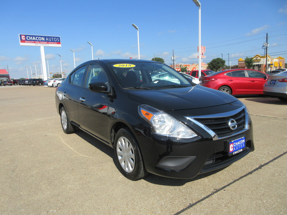 Used 2018 Nissan Versa 1.6 SV Sedan For Sale - Chacon Autos