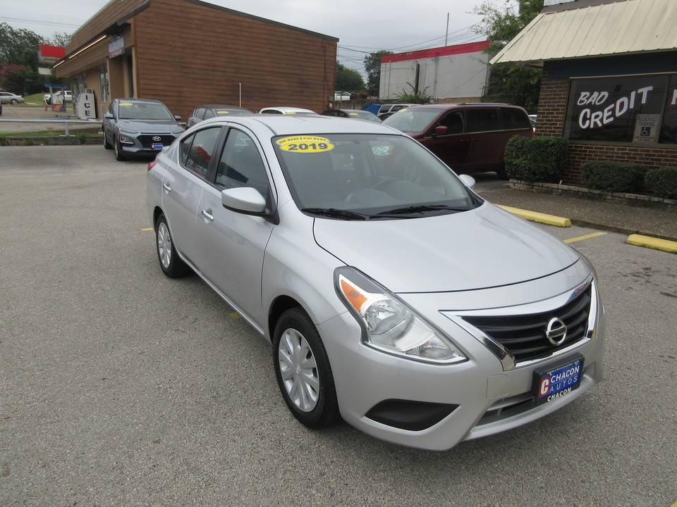 Used 2019 Nissan Versa 1.6 SV Sedan For Sale - Chacon Autos