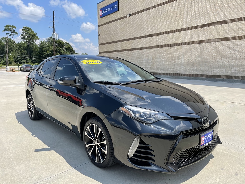 Used 2018 Toyota Corolla SE CVT for Sale - Chacon Autos