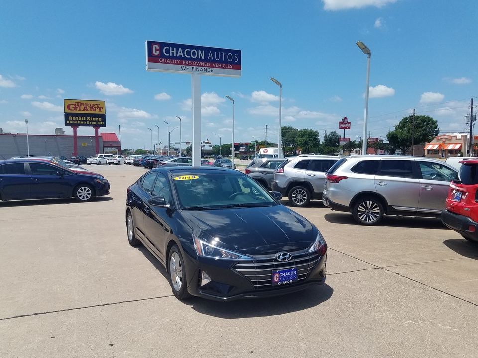 Used 2019 Hyundai Elantra in Tyler, TX ( F877853 ) | Chacon Autos