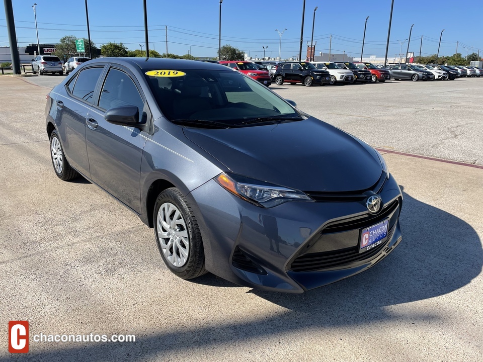 Used 2019 Toyota Corolla LE CVT for Sale - Chacon Autos