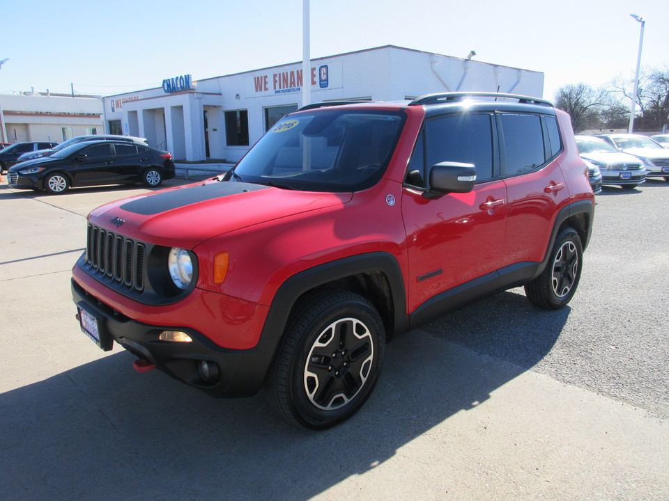 Used 2016 Jeep Renegade Trailhawk For Sale - Chacon Autos